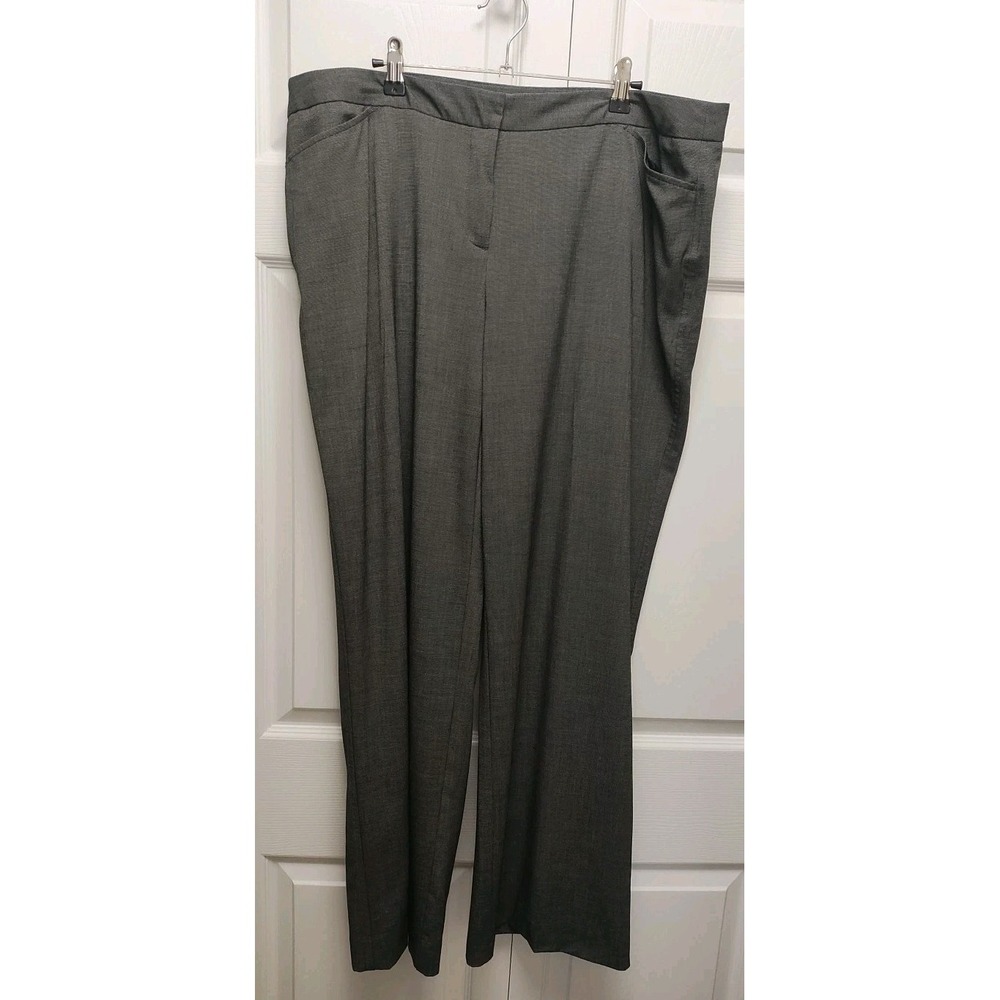 Woman's Worthington Size 18 Heather Gray Modern Fit Trousers
